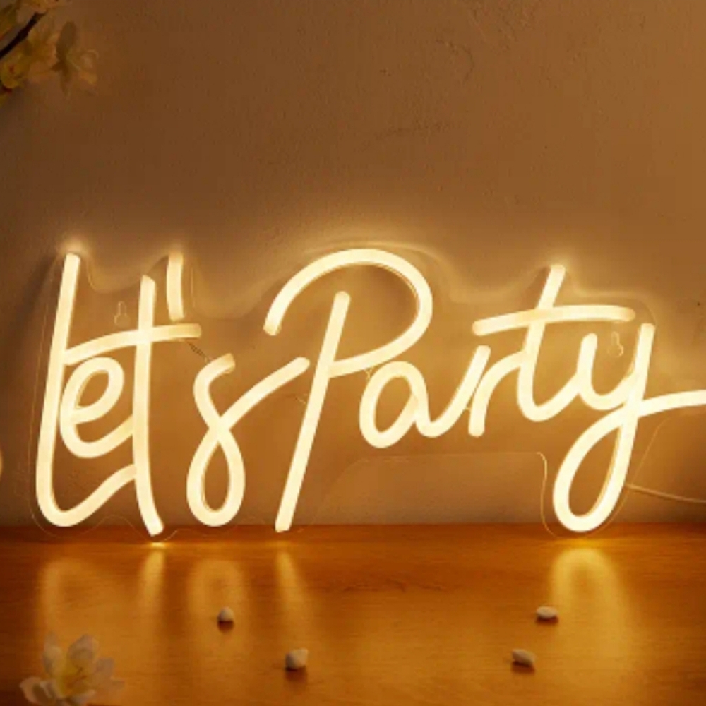 Let's Party Sign